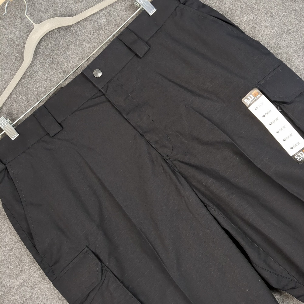 5.11 Tactical Cargo Pants Black 42 Waist‎ Mens Work Utility Pants